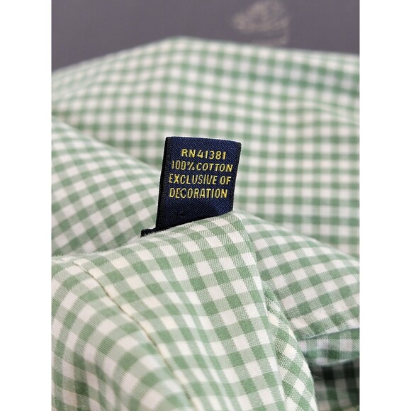 CLD Men's Medium Ralph Lauren Custom Fit Check Spring Dress Shirt Button Down - Picture 8 of 8